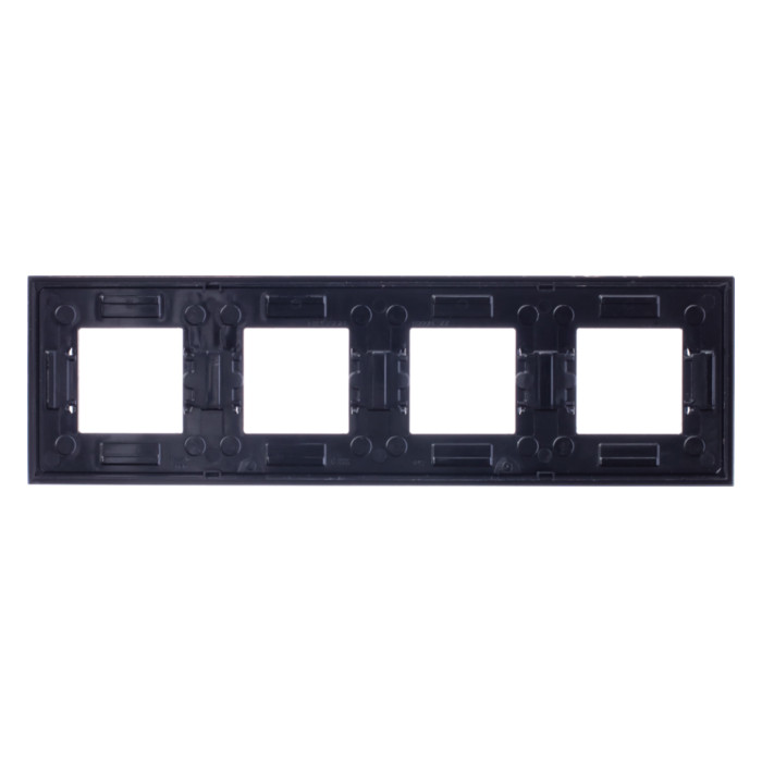 Рамка 4 поста ABB ZENIT, кофейный, 2CLA227400N3701