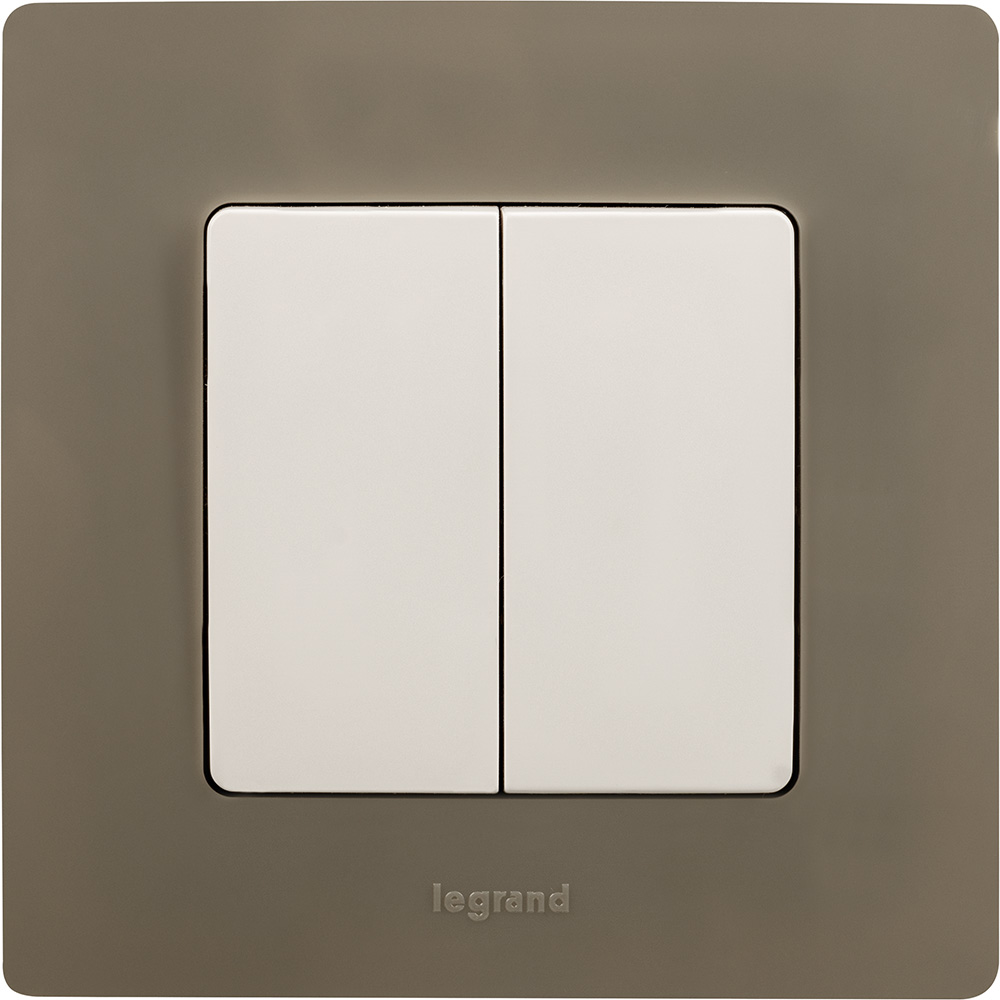 Рамка 1-м Etika светлая галька Leg 672521