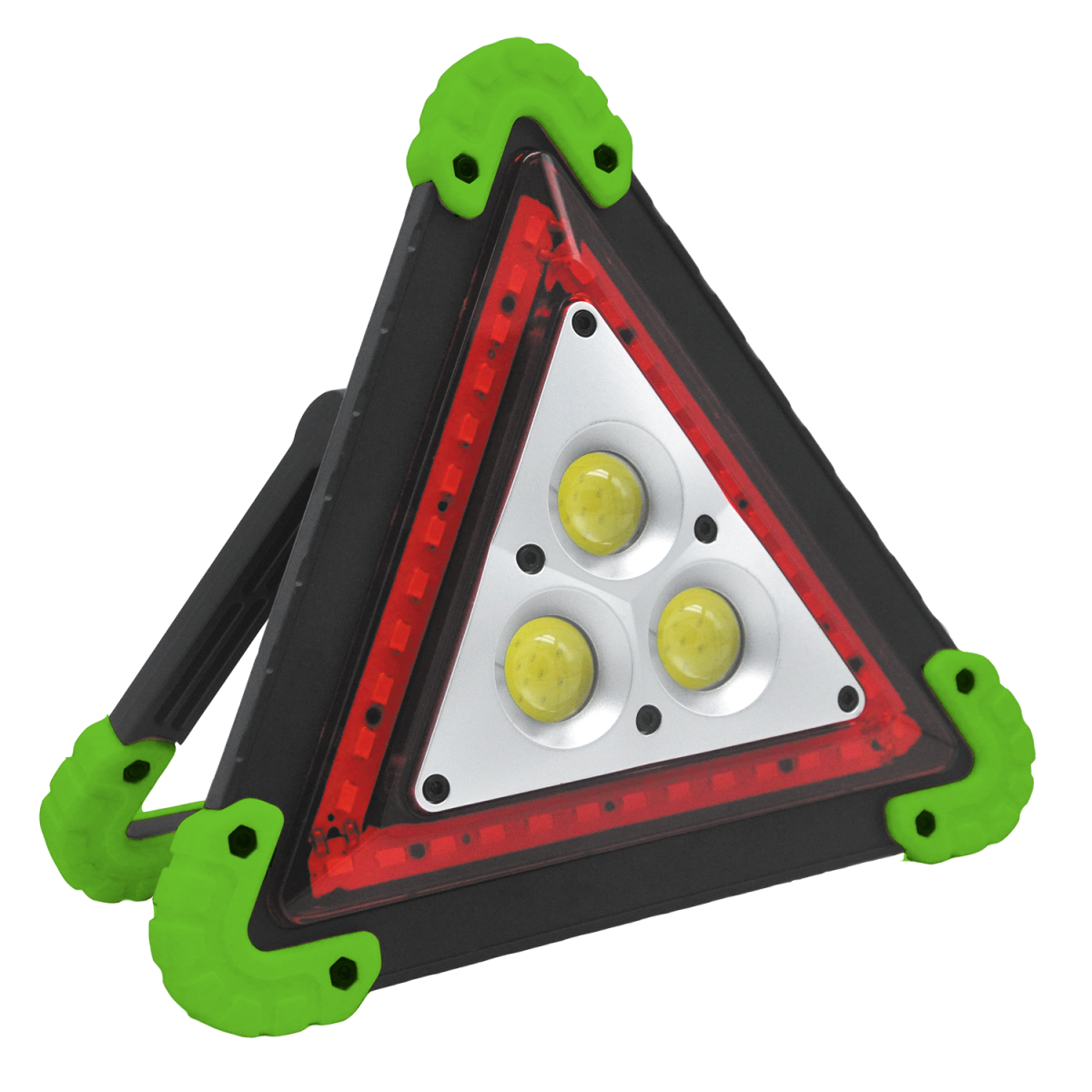 Фонарь автомобильный светодиодный LED 15 Вт 800 Лм модель GFL802 зеленый c Li-ion аккумулятором 2400 мАч Gauss