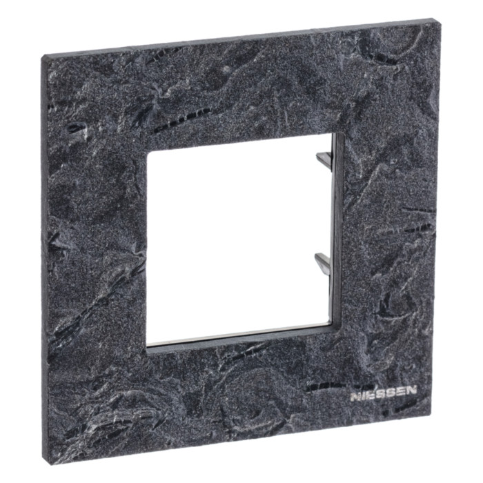 Рамка 1 пост ABB ZENIT, сланец, 2CLA227100N2201